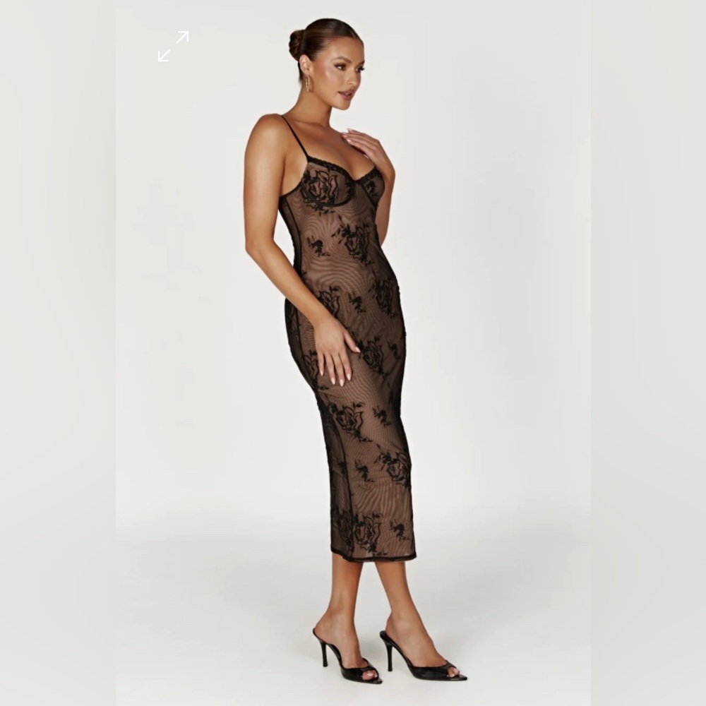 MESHKI Venice midi dress NWT size Small